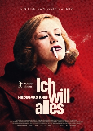 Ich will alles. Hildegard Knef - Filmplakat